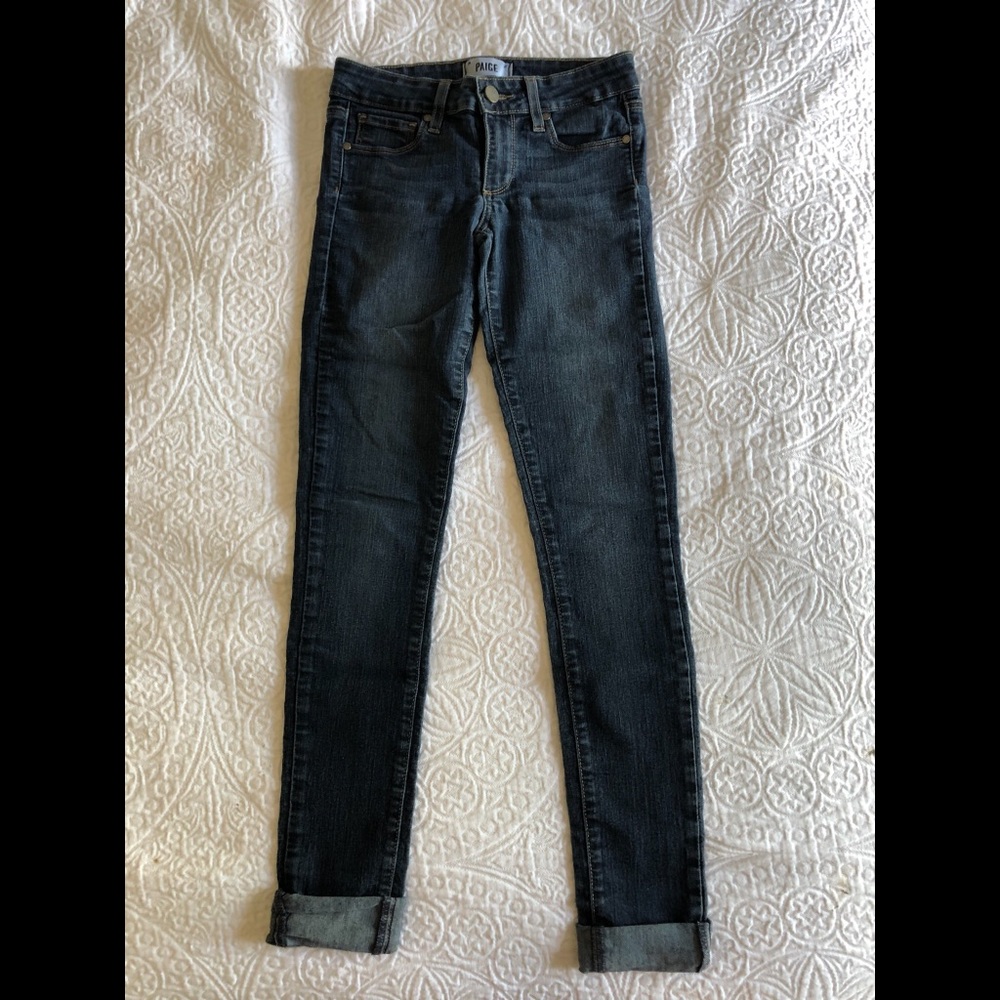 PAIGE DENIM HIGH WAIST JEANS SIZE 24